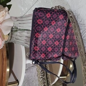 Coach Waverly Small Wristlet CC Logo Exterior